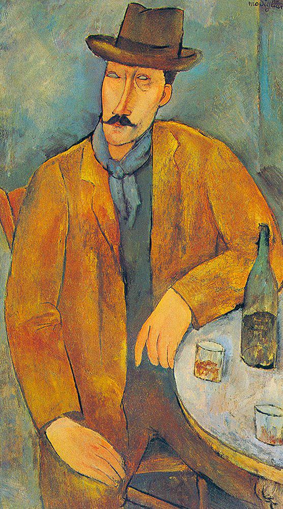 Man with a Glass of Wine